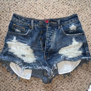 Jean shorts